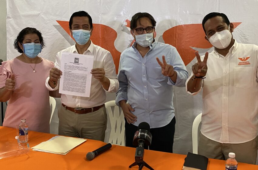  Se registra Alberto Mijangos como precandidato de Movimiento Ciudadano a la alcaldía de Coatzacoalcos