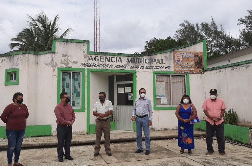  Toma posesión agente municipal suplente en Tonalá