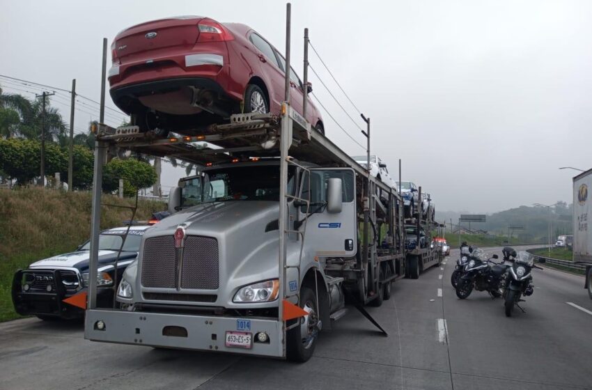  En Córdoba, captura SSP a 2 personas por presunto delito de robo de vehículos y privación ilegal de la libertad