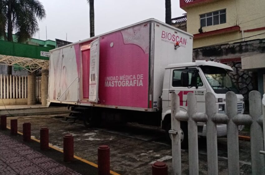  Impulsa Imss mastografías con unidades móviles