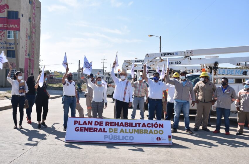  Arranca Plan de Rehabilitación General de Alumbrado Público