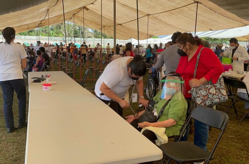  Más de 10  mil 400 abuelitos de Cosoleacaque serán vacunados contra el covid-19