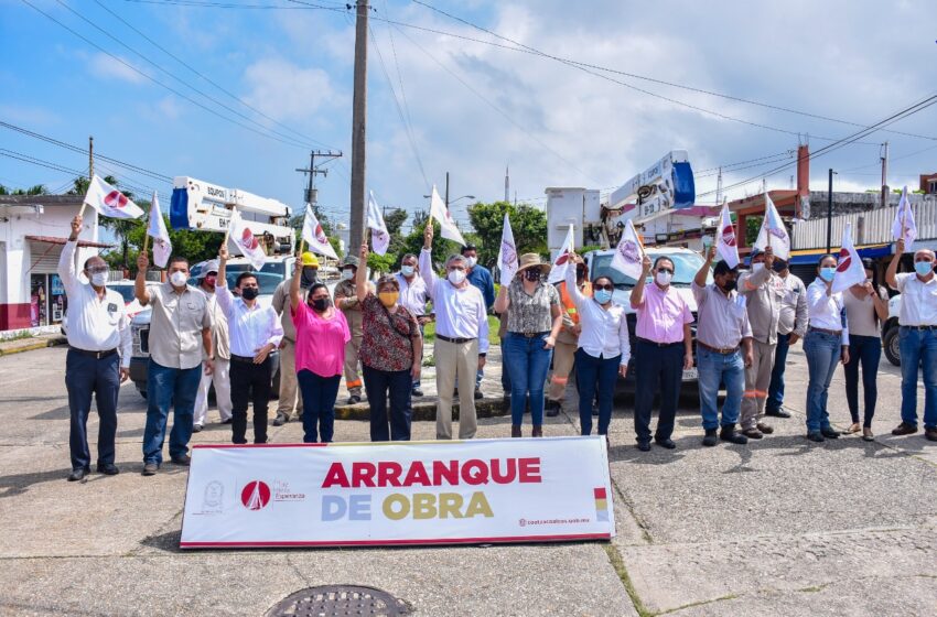  Inicia rehabilitación de alumbrado público en Benito Juárez Norte y Sur