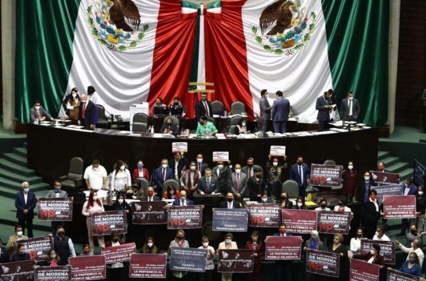  Cámara de Diputados avala reforma eléctrica de AMLO en lo general; discuten más de 400 reservas