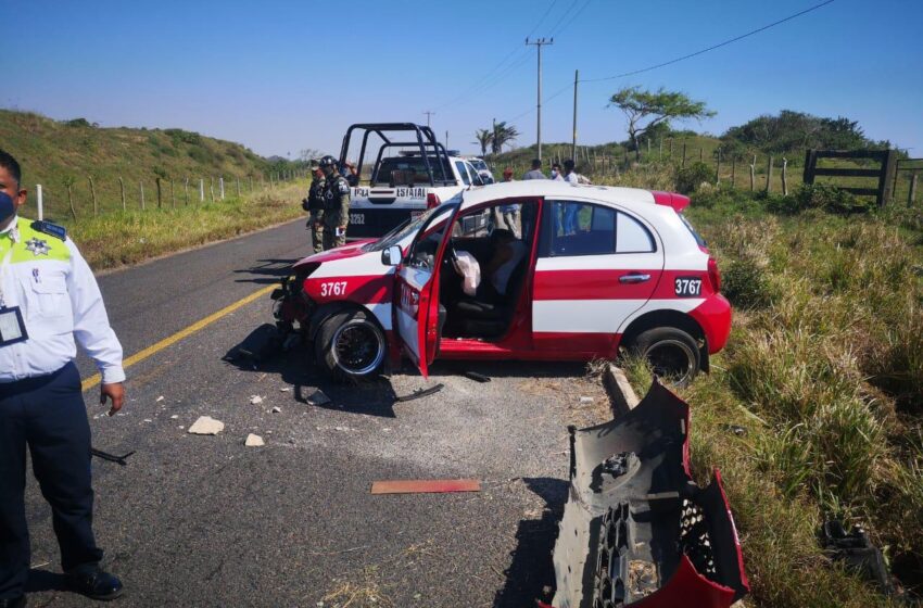  Accidente deja un muerto y una mujer lesionada