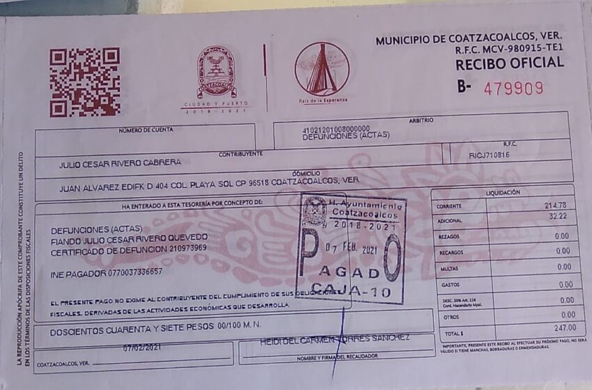  Mafia en Panteón Jardín hace negocio con sepelios