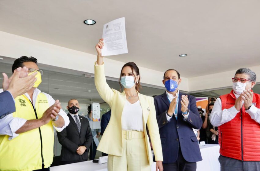  Lupita Jones se registra como candidata a gubernatura