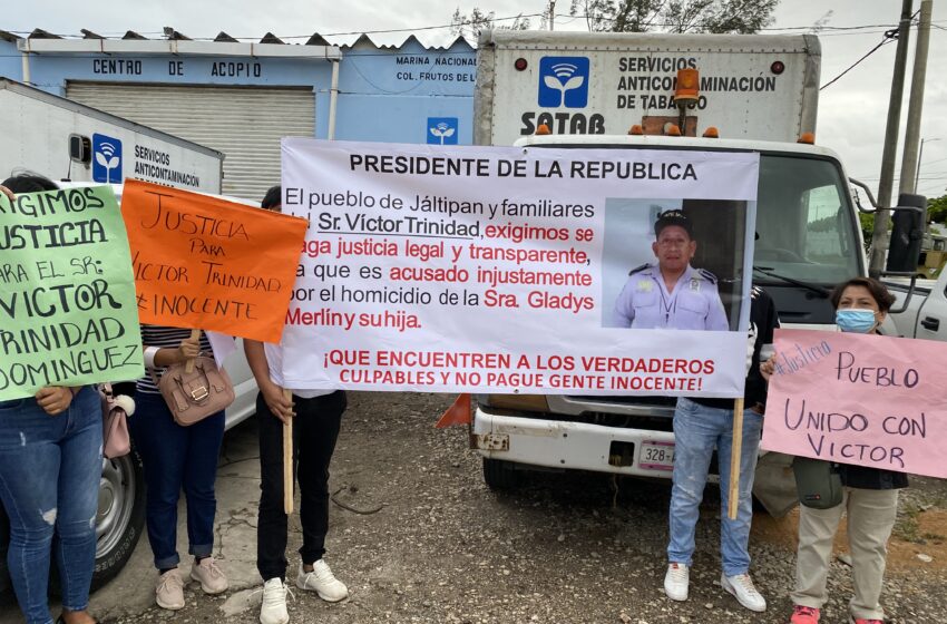  Piden a AMLO justicia para Victor “N”, señalado de participar en el homicidio de Gladys Merlin y Carla Enríquez