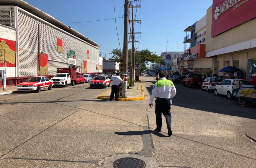  Realiza Tránsito del Estado trabajos permanentes de rehabilitación en Coatzacoalcos