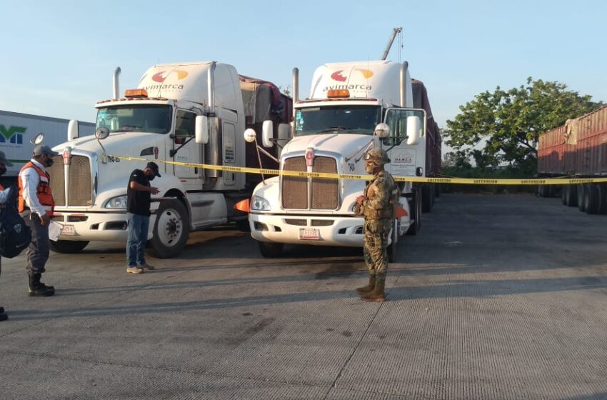  Muere operador de trailer al interior de la API Coatzacoalcos