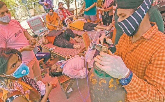  Contagios en India superan los 18 millones