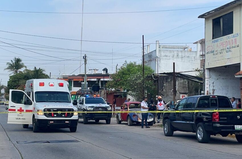  Ejecutan a un hombre al interior de un taller de hojalatería en Coatzacoalcos