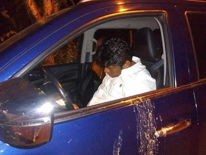  Reviven video del alcalde de Oteapan Veracruz conduciendo en aparente estado de ebriedad