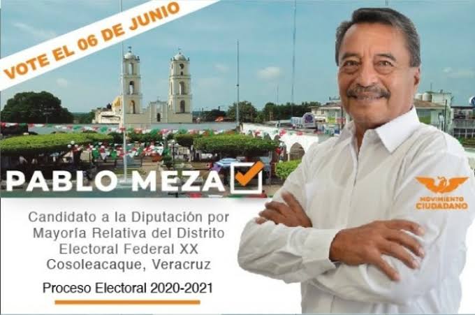  Renuncia Pablo Meza a la candidatura y declina a favor de Esteban Bautista