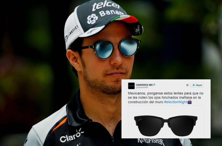  El día que Checo Pérez defendió a México y a Hawkers le costó el contrato.