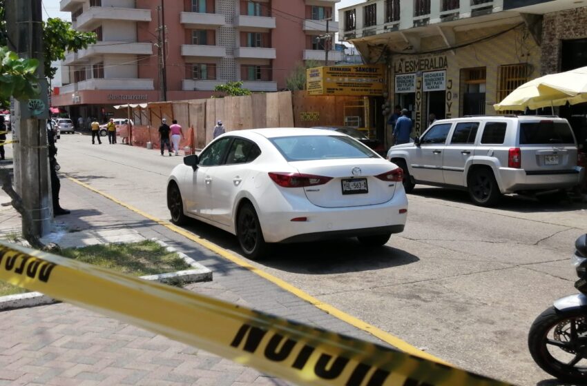  Se registra balacera en pleno centro de Coatzacoalcos