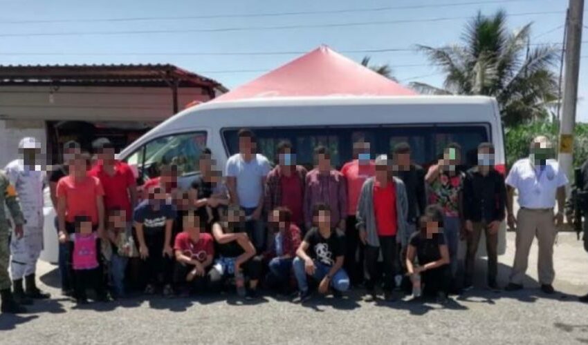  Rescata SSP a 181 migrantes, en cinco municipios