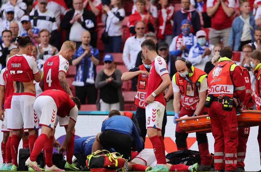  Médico de Dinamarca relata minutos de angustia por Christian Eriksen.