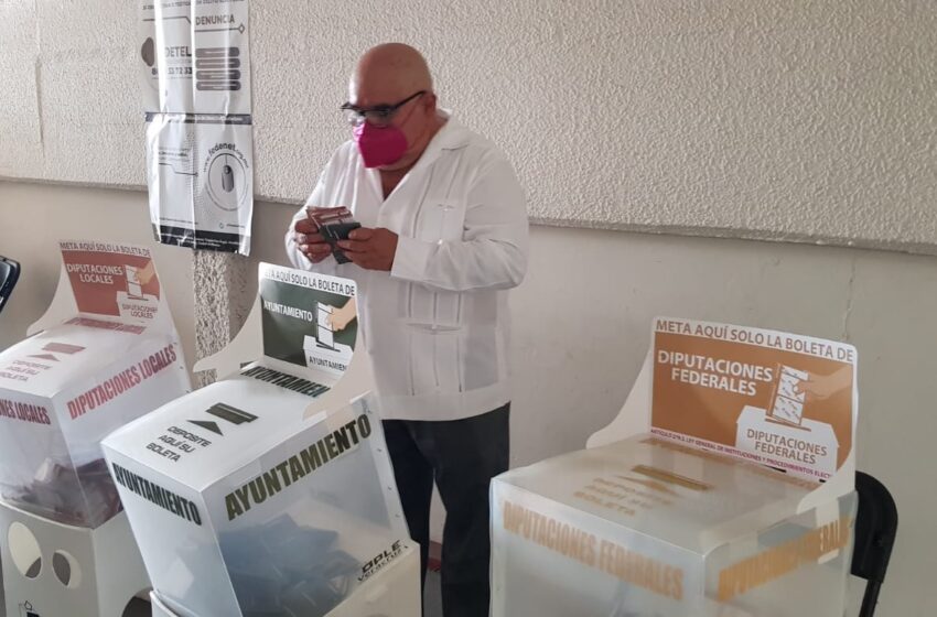  Pide el Secretario de Salud en Veracruz Roberto Ramos Alor salir a votar sin miedo al covid-19