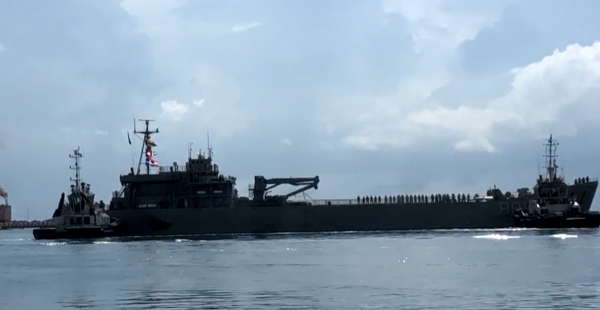  Zarpó hacia Cuba el Buque Libertador con ayuda humanitaria