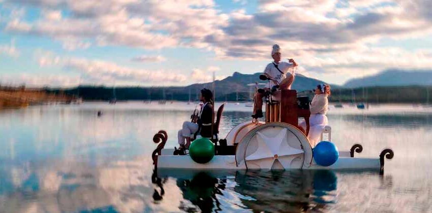  El espectáculo ‘Le Piano du Lac’ flotará sobre las aguas de la playa fluvial de Cacabelos.