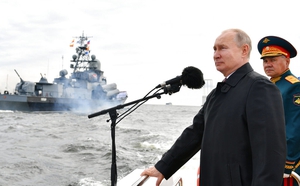  «Son capaces de destruir cualquier objetivo»; Putin presume el poderío de la Marina rusa