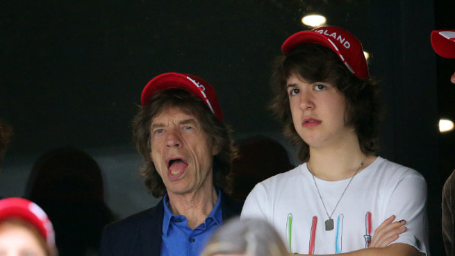  Gabriel, hijo de Mick Jagger, se casa con la socialité suiza Anouk Winzenried.