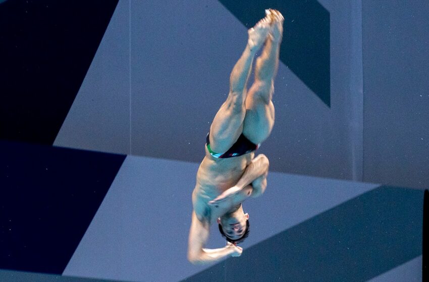  Rommel Pacheco y Osmar Olvera a la semifinal de clavados