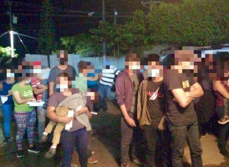  Rescata SSP a 83 migrantes y detiene a 4 presuntos traficantes de indocumentados