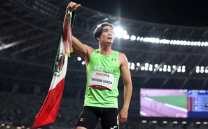  José Rodolfo Chessani gana medalla de oro en atletismo en los Juegos Paralímpicos