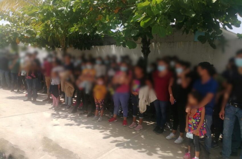  Rescata SSP a 108 migrantes; hay un detenido, en Las Choapas