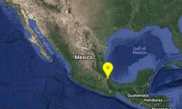  Sismo de 4,9 fue percibido en 23 municipios de Veracruz; no dejó daños ni lesionados: PC