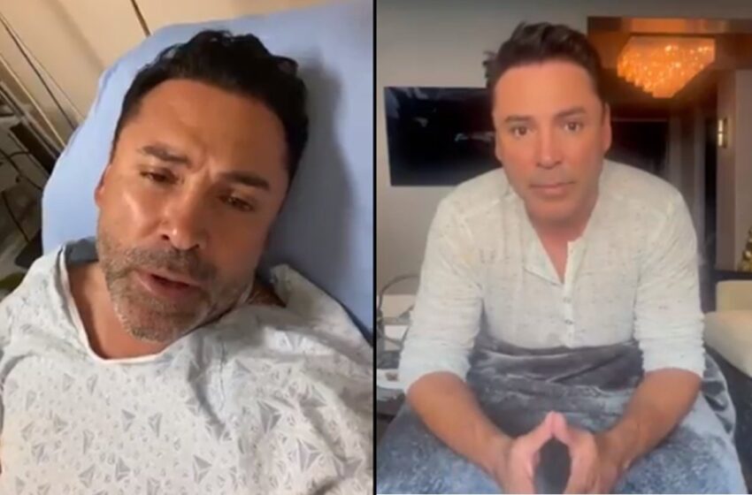  Oscar de la Hoya supera el Covid-19 y es dado de alta