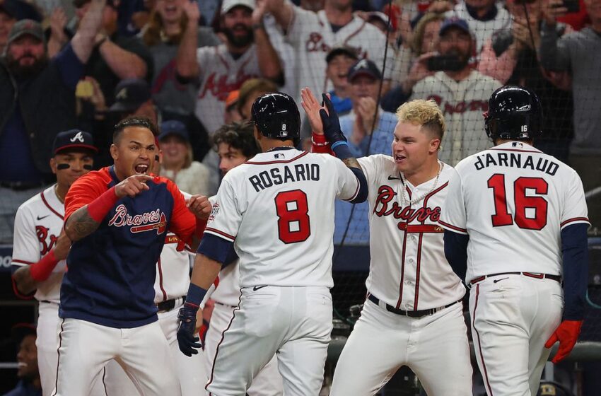  Bravos vencen a Dodgers y avanzan a la Serie Mundial de béisbol