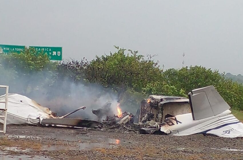 Cae avioneta en San Rafael; hay un muerto