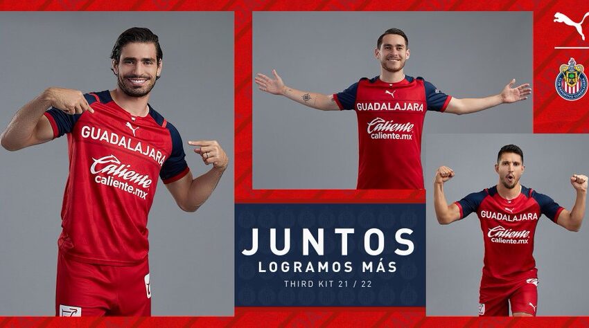  Chivas y Rayados presentan nuevas playeras
