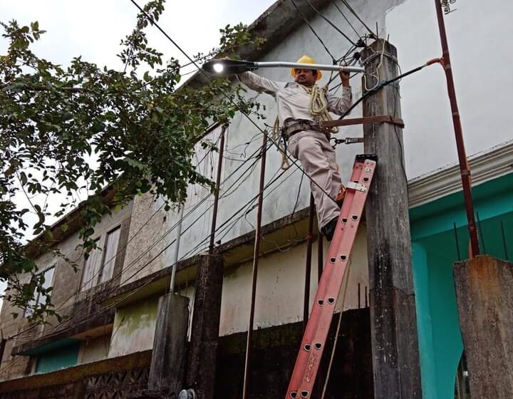  Alumbrado, prioridad para el Gobierno Municipal