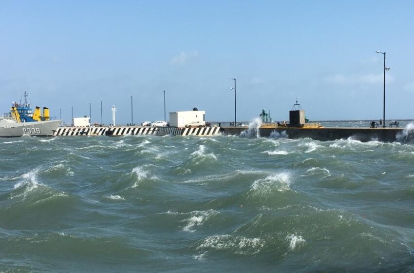  Viento del norte este miércoles en Veracruz, estas son las rachas