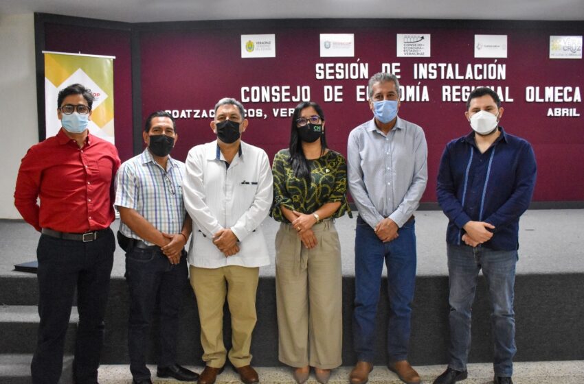  Instalan Consejo de Economía Región Olmeca en Coatzacoalcos