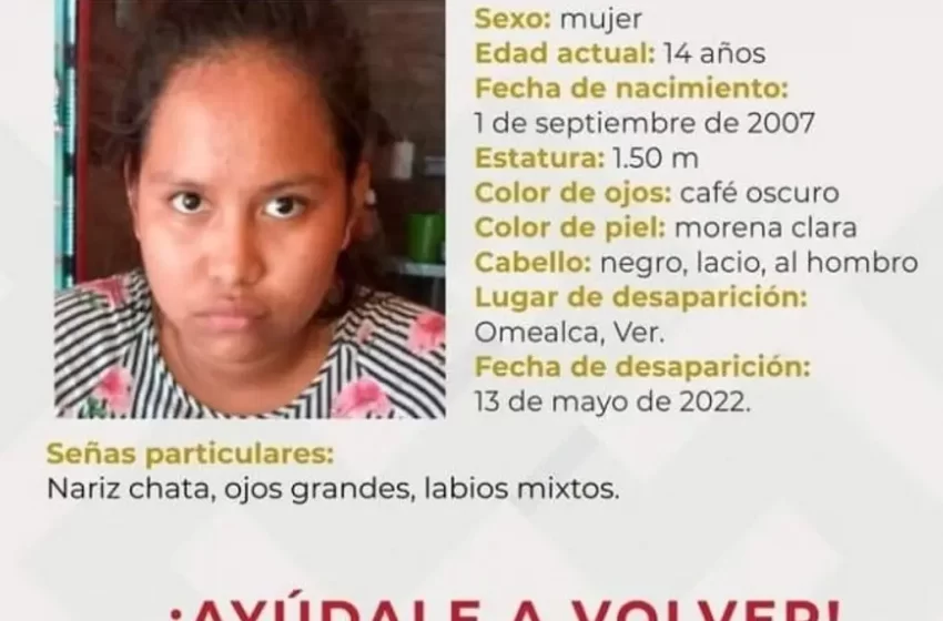  Nueve personas han desaparecido en zona centro de Veracruz en 10 días