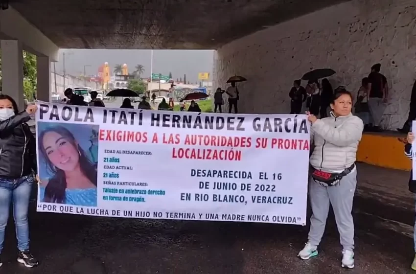  Exigen localización de jóvenes desaparecidos en Río Blanco, Veracruz