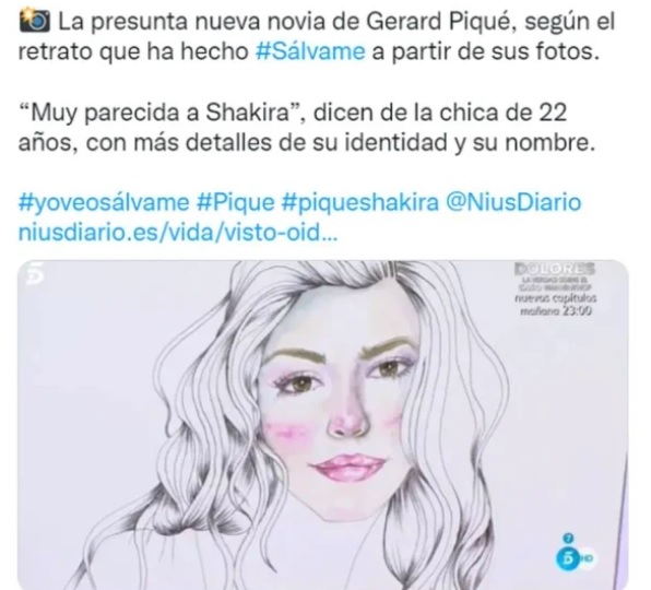  Ella sería la nueva novia de Gerard Piqué (+Foto)