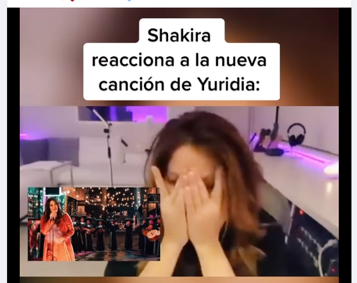  ‘¿Con qué se pega un corazón?’: Yuridia dedica tema a Shakira, quien reacciona llorando (+Video)