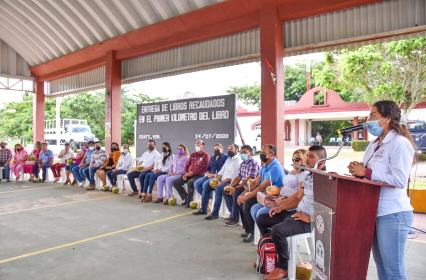  Entrega Ayuntamiento más de 3 mil libros donados por la ciudadanía