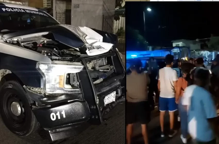 Policías atropellan y matan a padre e hijo en Tierra Blanca, Veracruz