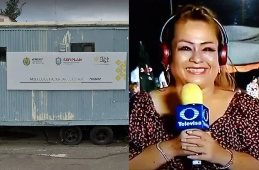  Esposan a conductora de TV al realizar canje de placas en Veracruz; acusa corrupción