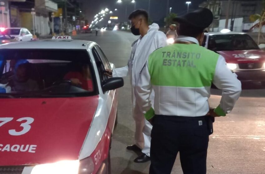  Aplica Tránsito del Estado 697 pruebas durante alcoholímetro en Minatitlán