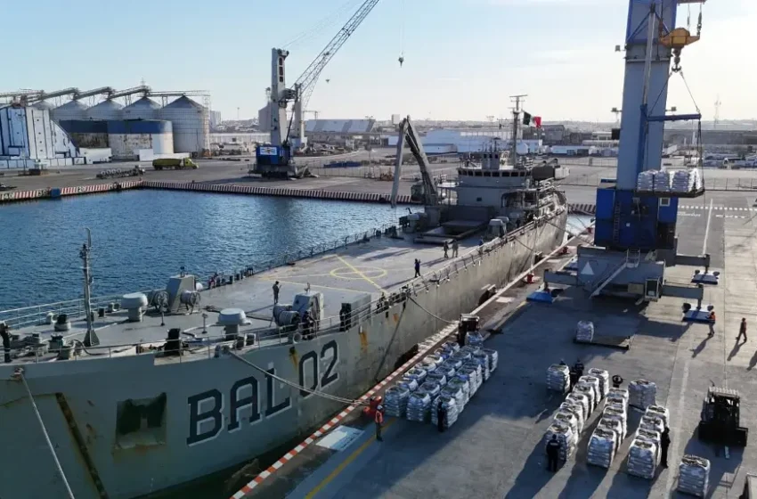  México envía más de 814 toneladas de víveres a Cuba; barcos zarpan de Veracruz