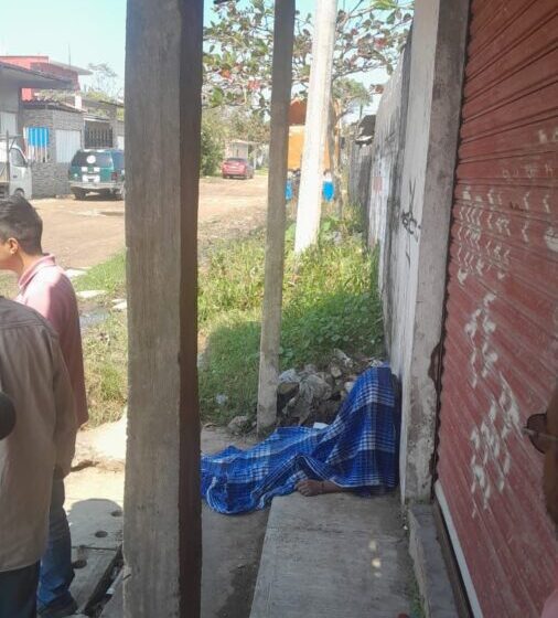  Excavación abandonada cobra la vida de un motociclista en Coatzacoalcos